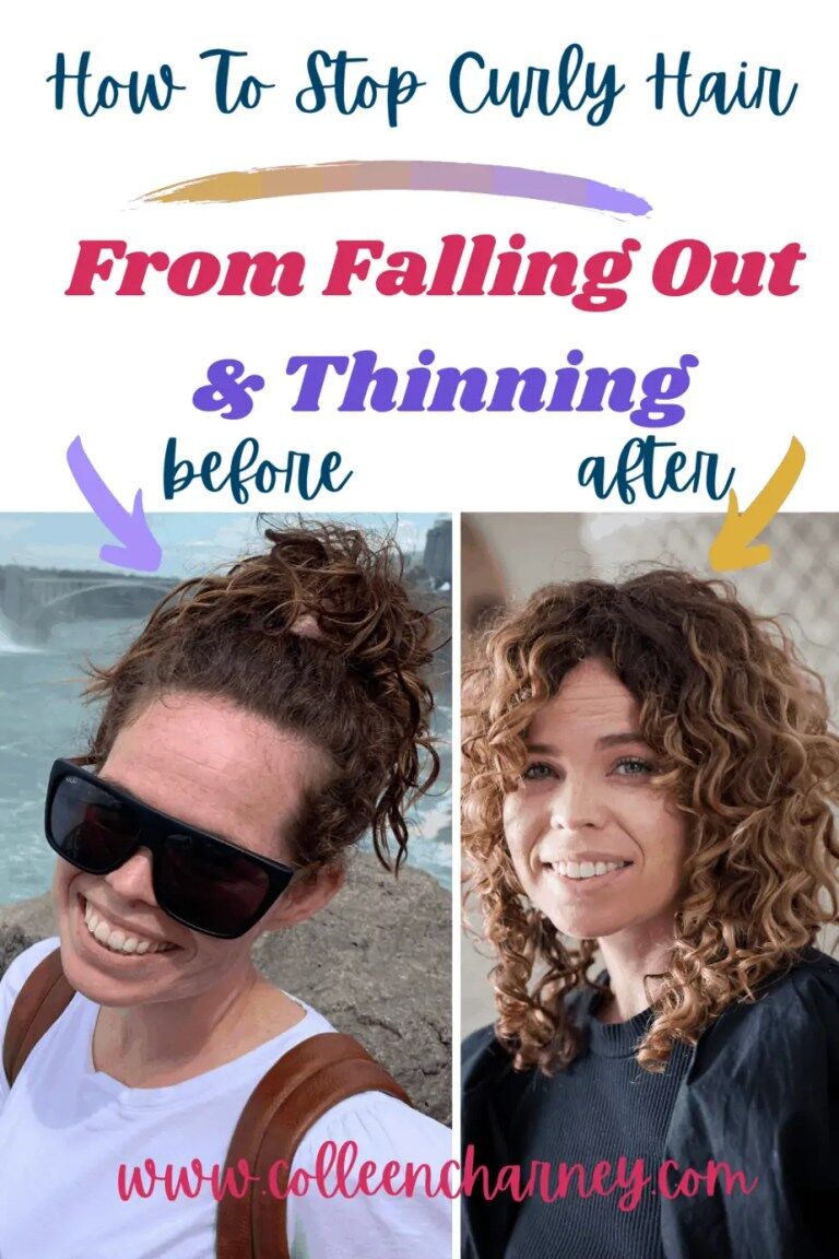 How To Stop Curly Hair From Falling Out & Thinning